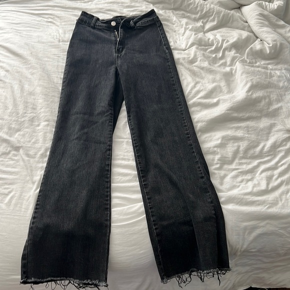 SHEIN Denim - Black flared jeans from SHEIN